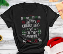 Load image into Gallery viewer, Merry Christmas ya Filthy Animal