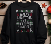 Load image into Gallery viewer, Merry Christmas ya Filthy Animal