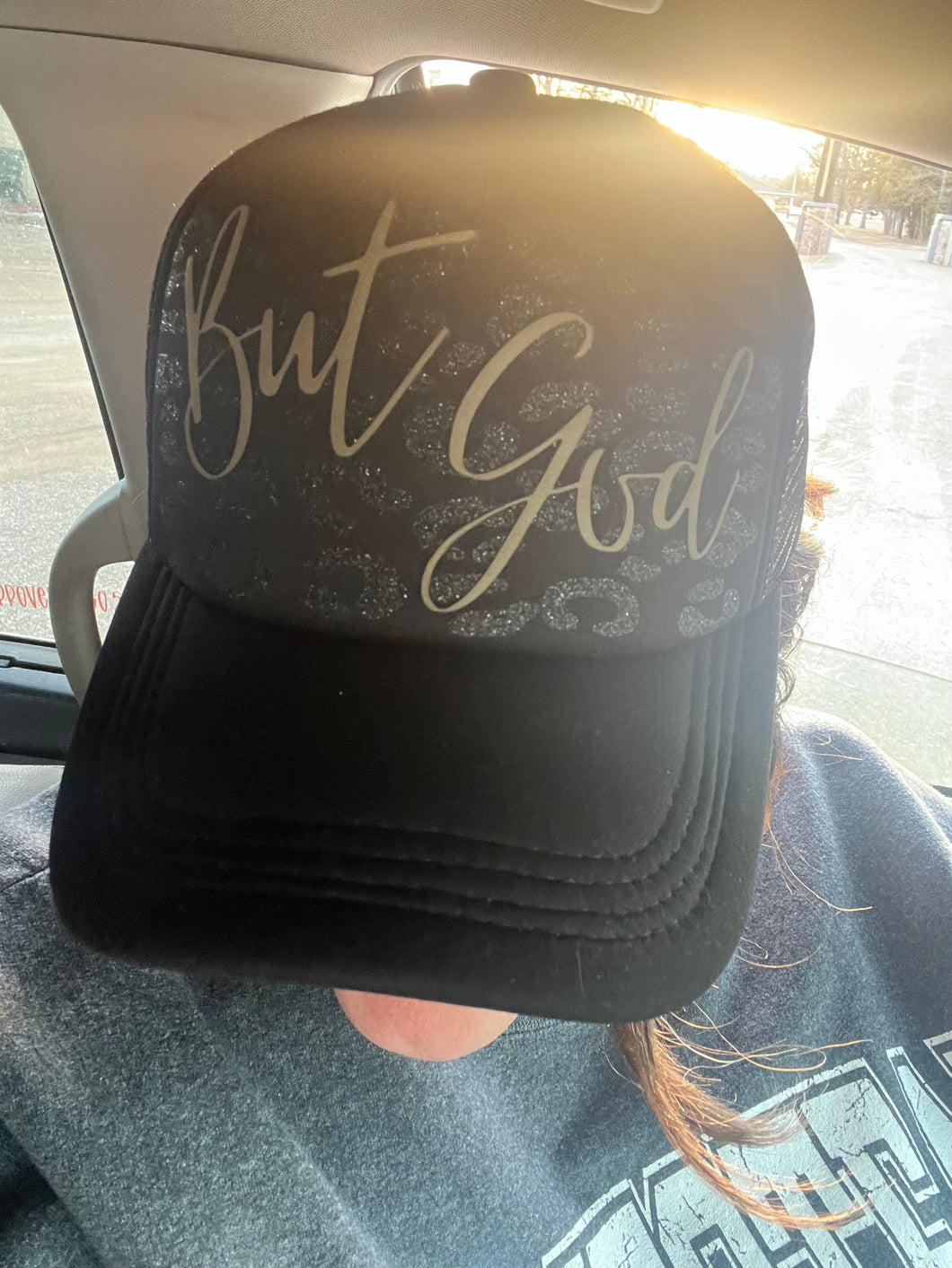 But God trucker hat
