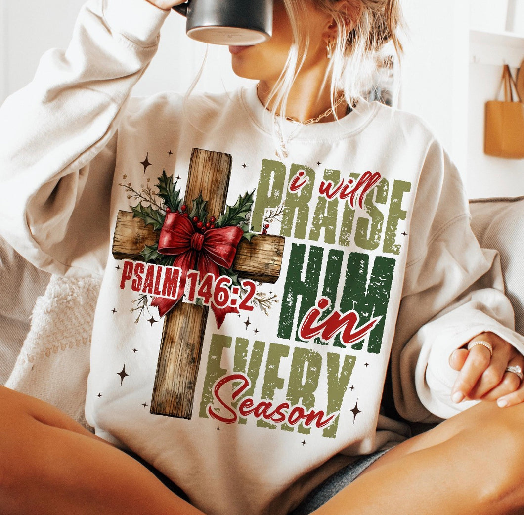 I will Praise Him in Every Season