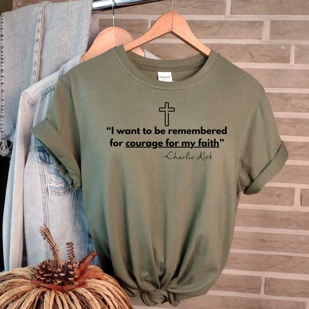 Courage for my Faith