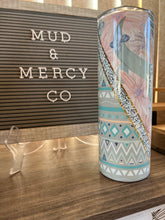 Load image into Gallery viewer, Cow Skull Aztec 20oz Tumbler
