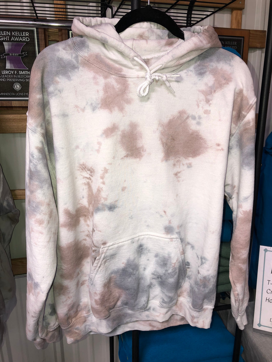 Cowhide Print Hoodie