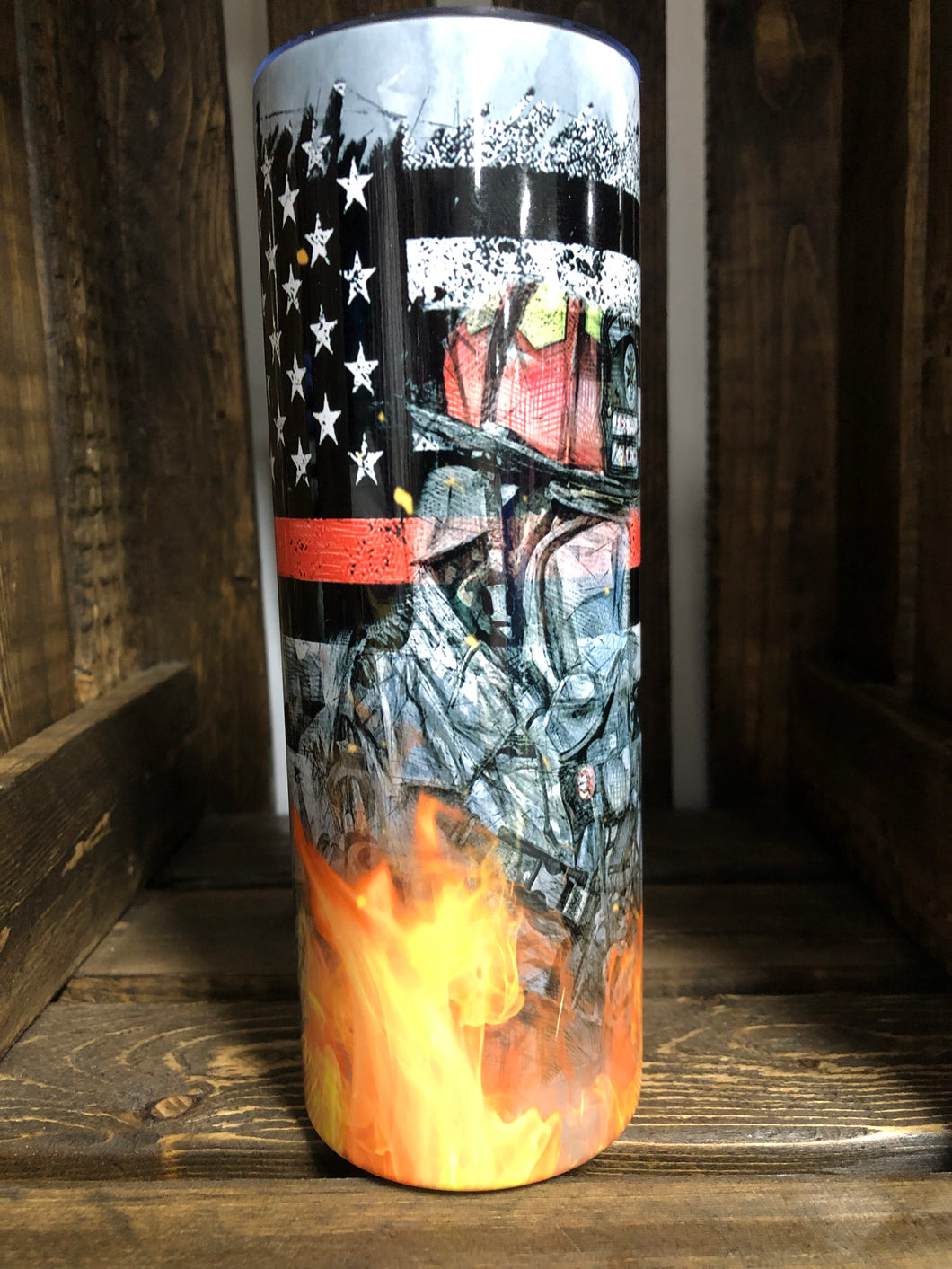 Fire Fighter 20oz Tumbler