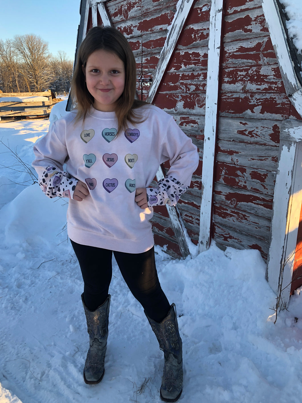 Candy Hearts (Youth Sizes)