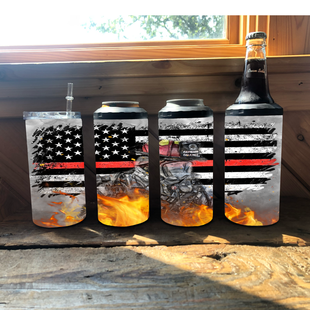 Back the Red 4-in-1 Can Cooler