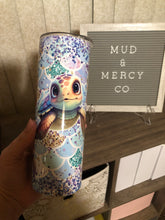 Load image into Gallery viewer, Pastel Sea Turtles 20oz Tumbler
