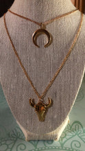 Load image into Gallery viewer, Steer Skull Necklace
